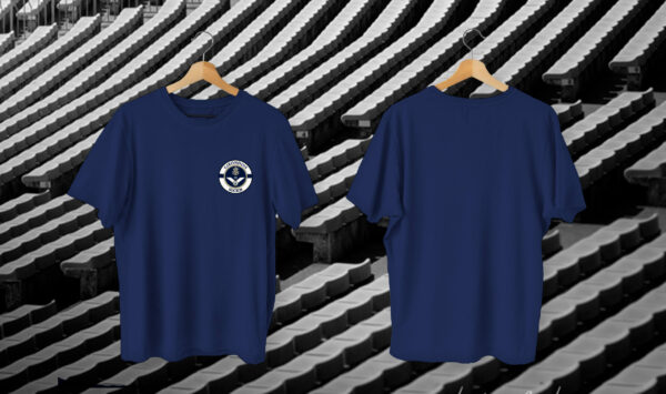 Tee-Shirt Logo Girondins Socios Coeur Marine