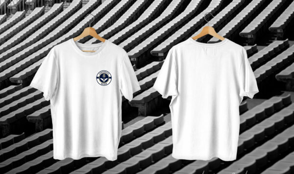 Tee-Shirt Logo Girondins Socios Coeur Blanc