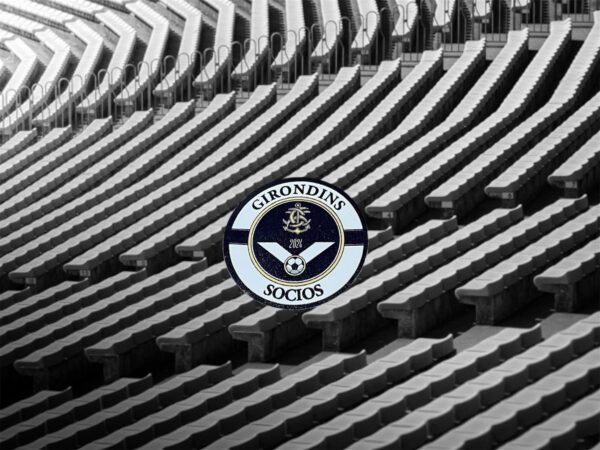 Autocollant Logo Girondins Socios 5 cm